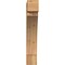 Ekena Millwork Thorton Block Rough Sawn Bracket, Western Red Cedar, 6"W x 24"D x 36"H BKT06X24X36THR05RWR - alternate 3